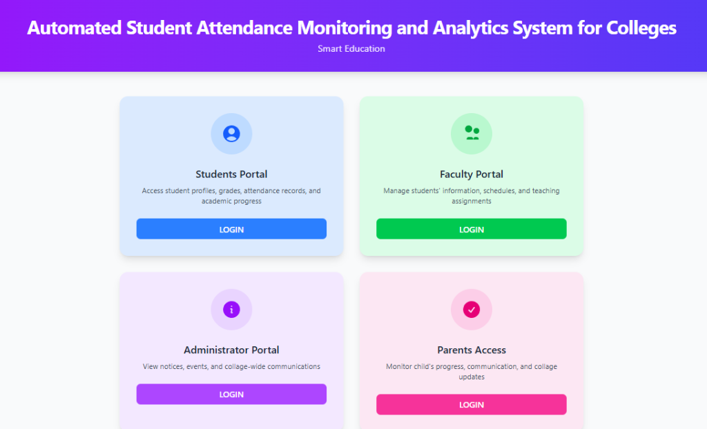 Student Attendance System